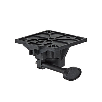 Talamex Stoelpoot kop kunststof grijs