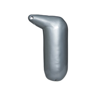 Talamex Stootwil hoek 1 zilver 15x32cm