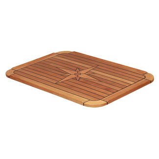 Eude Tafelblad teak 'classic soft' 51x75cm