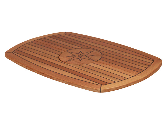Eude Tafelblad teak 'folding '61x94cm