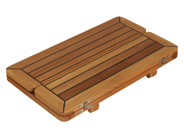 Eude Tafelblad teak 'wing' 34/68x60cm