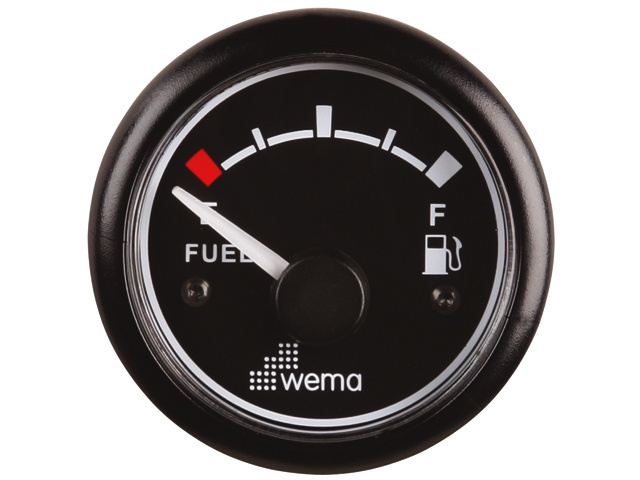 Wema Tankmeter fuel zwart