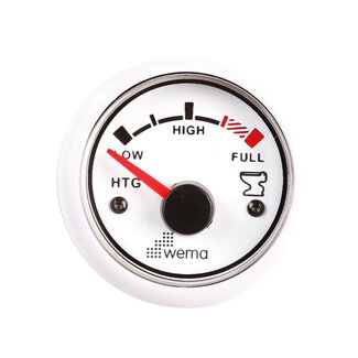 Wema Tankmeter vuilwater wit