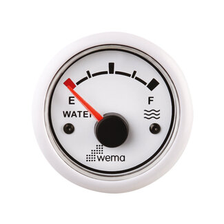 Wema Tankmeter water wit