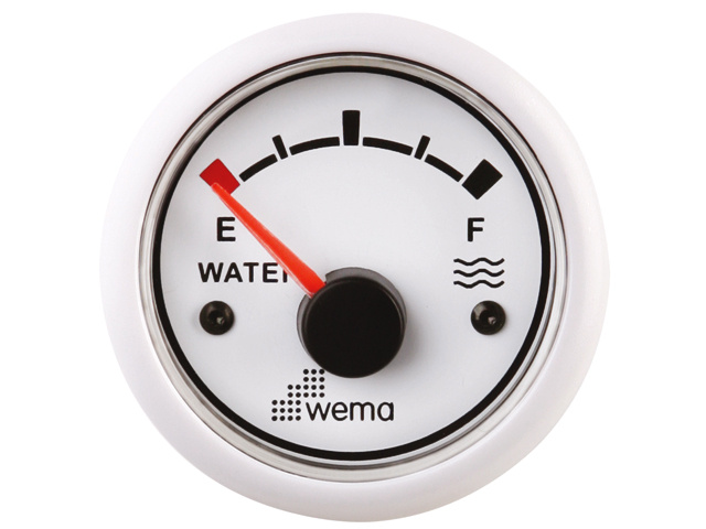 Wema Tankmeter water wit