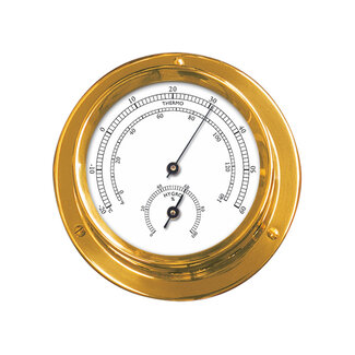 Talamex Thermo-hygrometer messing 110/84mm