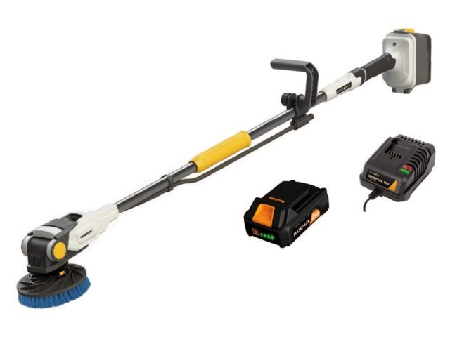 Batavia Twin Brush 18V accu borstel set incl. borstel , 2Ah accu & lader