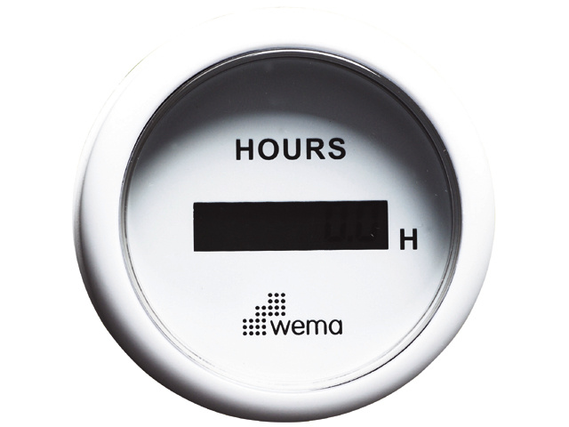 Wema Urenteller wit