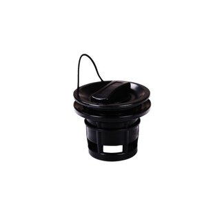 Talamex Ventiel zwart standaard