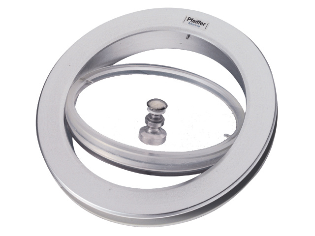 Pfeiffer Ventilatie poort aluminium 162mm