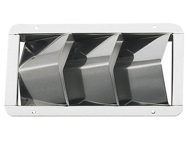 Talamex Ventilatierooster rvs 205x114mm