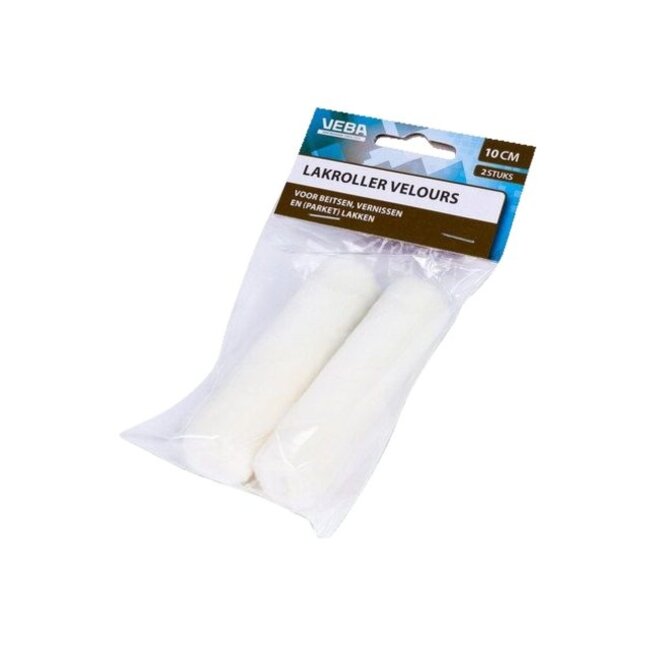 Veba Verfrol velours 10cm (2 stuks)