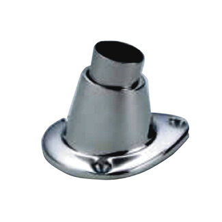 Talamex Vlaggenstokhouder rvs 25mm met insert