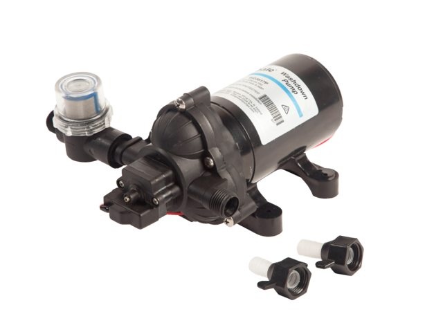 Whale WD3517P 3.5gpm 12v Washdown Pomp Kit