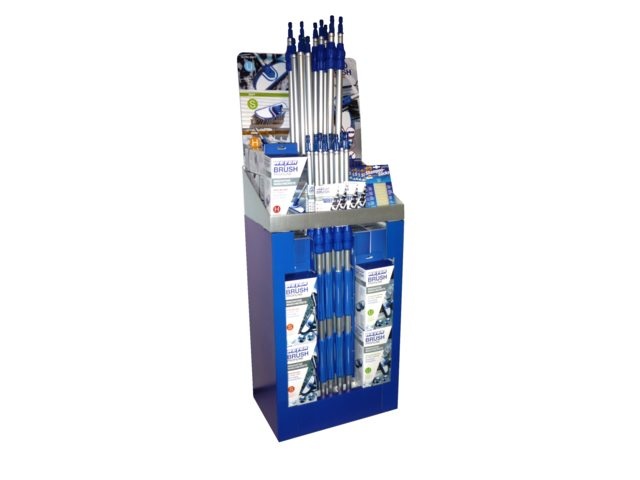 Weyer Weyer Display inclusief Stelen & Borstels