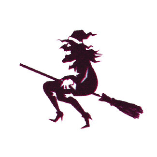 Talamex Witch vlag 30x45