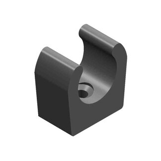 Whale WX1565 Bevestigingsclips zwart (10pcs)