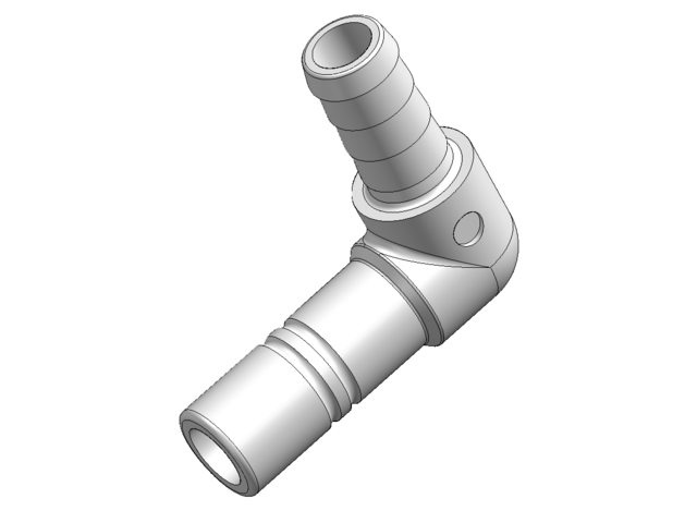 Whale WX1591 Bocht adapter 90° 1/2