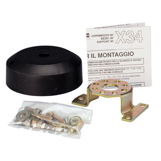 Ultraflex X34 montageplaat 90°