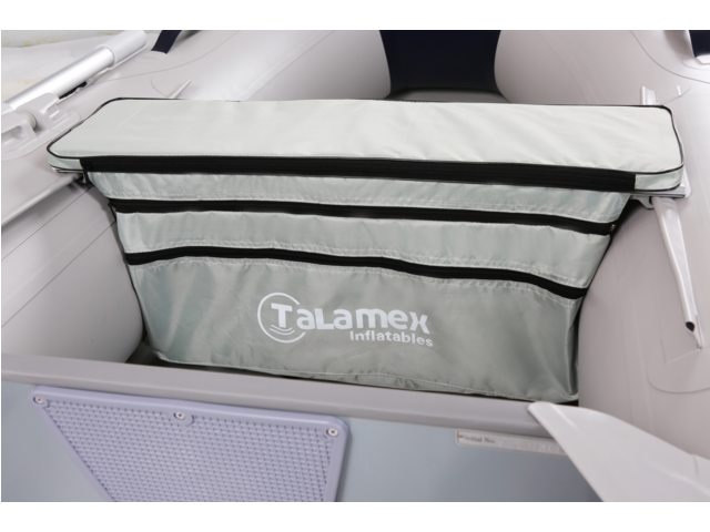 Talamex Zitbanktas met kussen grijs - 100x20cm