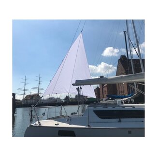 Talamex Zonnescherm driehoek wit 336x336x290cm