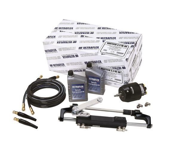 Ultraflex NAUTECH 1.1/M-90 hydraulische set outboard tot 300pk inclusief 9 meter slang