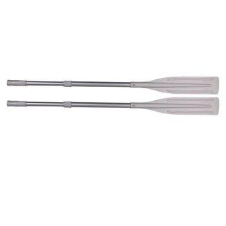 Talamex Telescopisch Grijs Peddels en Roeiriemen 1.55 (paar)