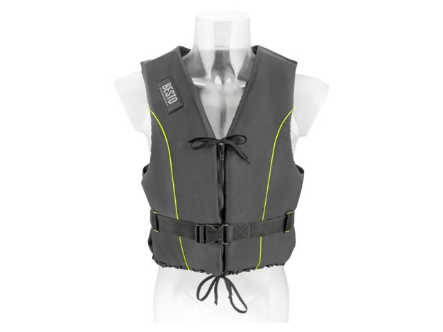 Besto Dinghy Zipper all black/yellow striping 50N