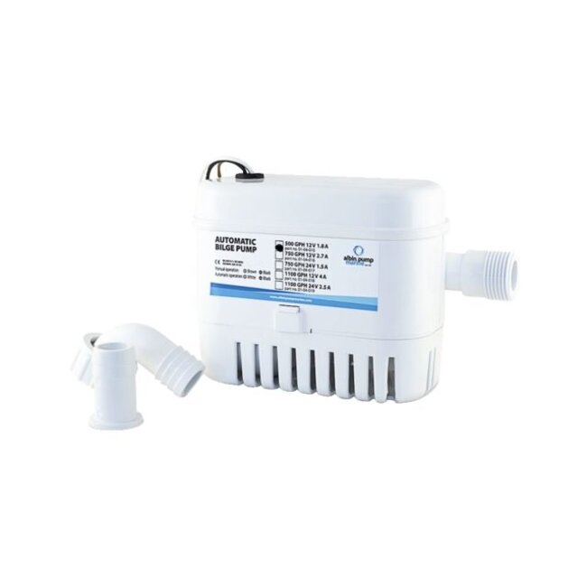 Albin pump marine Bilge pomp automatisch 500gph 12V