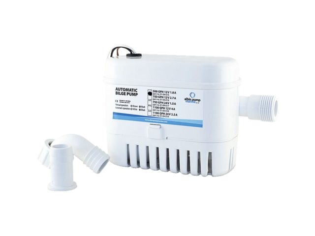 Albin pump marine Bilge pomp automatisch 500gph 12V