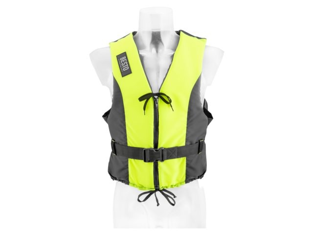 Besto Besto Dinghy Zipper geel/zwart 50N