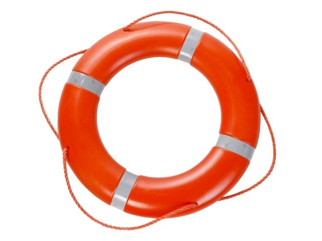 Besto Reddingsboei 2.5kg solas oranje reflective