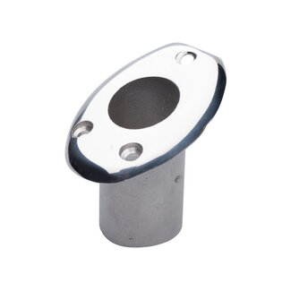 Talamex Vlaggenstokhouder snap-lock flush RVS