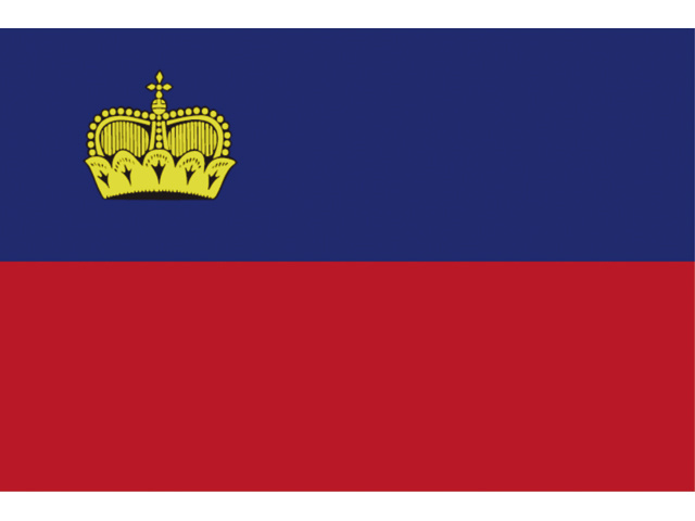 Talamex Lichtensteinse vlag