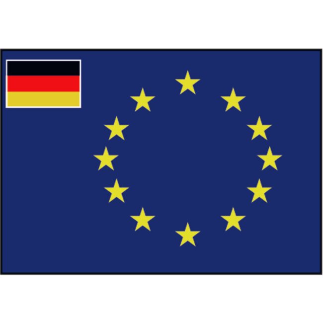 Talamex RVE vlag duitsland koopvaardij 100x150