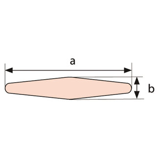 No branding Zeillat kunststof 2m