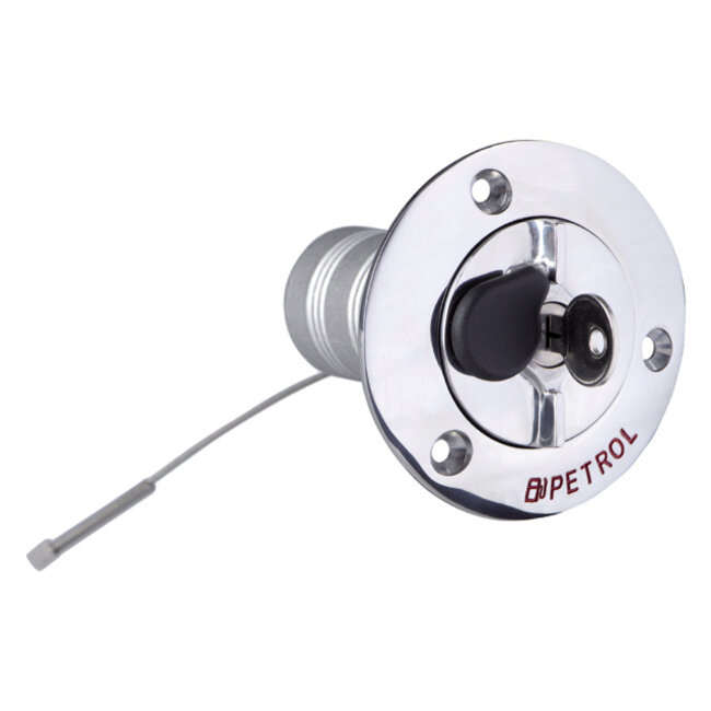 Talamex Dekdop rvs petrol met slot 38mm