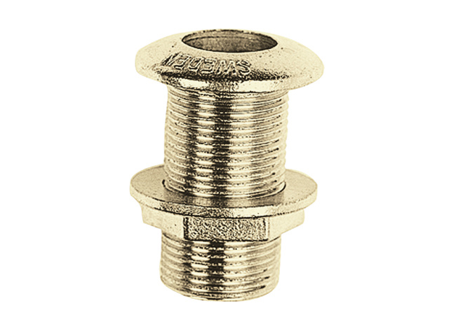 No branding Huiddoorvoer messing