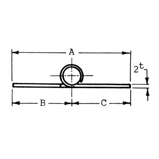 Talamex Scharnier rvs