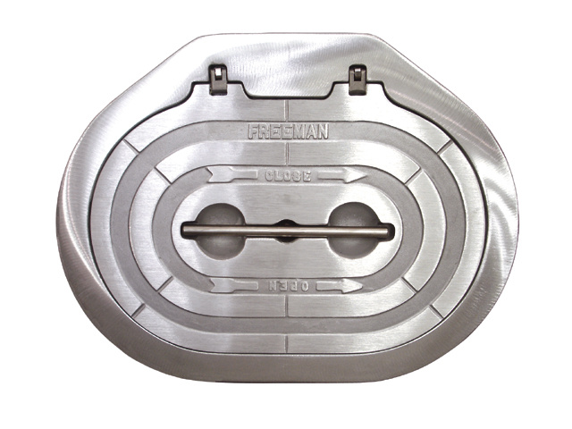 Freeman Hinged hatch with knife-edge seal - Compl. Unit