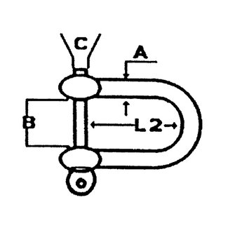 Talamex D-sluiting rvs bulk