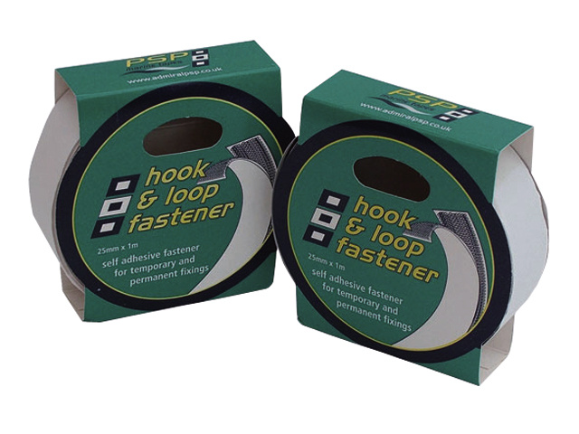 PSP Hook & loop zelfklevend klittenband 25mm 1m