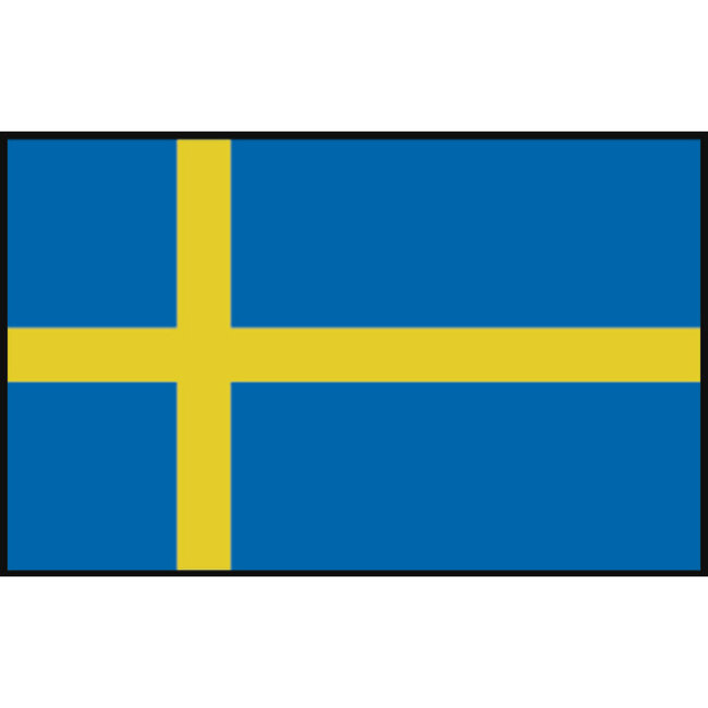 Talamex Zweedse vlag 20x30