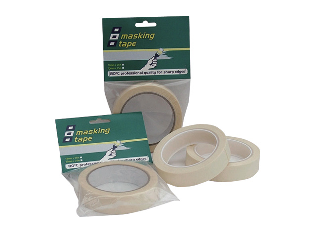 PSP Masking tape hemp natural 18mm and 25mm 25m