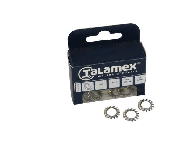 Talamex Tandveerring M (M10 (6) - M12 (4) - M4 (30) - M5 (20) - M6 (10) - M8 (8))