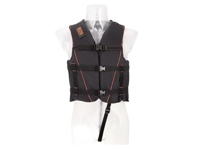 Besto Skivest all black/orange 50N
