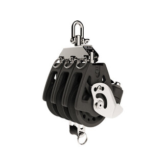 Lewmar synchro blok triple bkt cl zwart