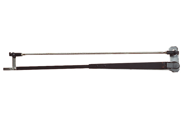 Talamex Wisserarm pantografisch rvs zwart