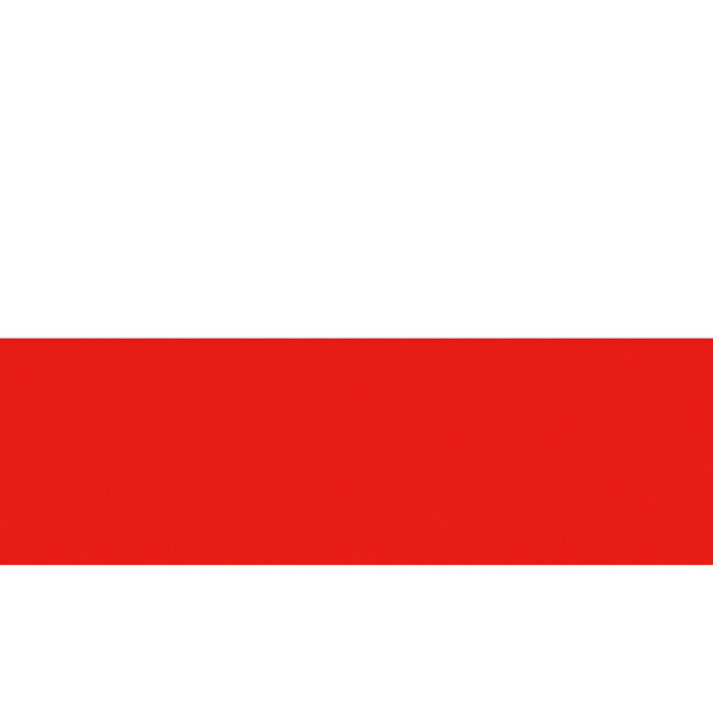 Talamex Poolse vlag 20x30