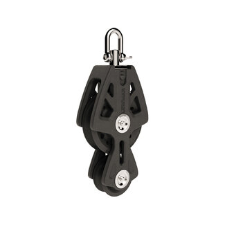 Lewmar Synchro blok fiddle zwart